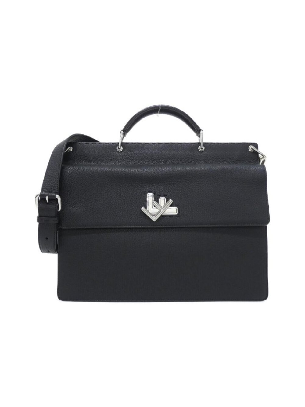 Fendi Selleria Bag Handbag Silver